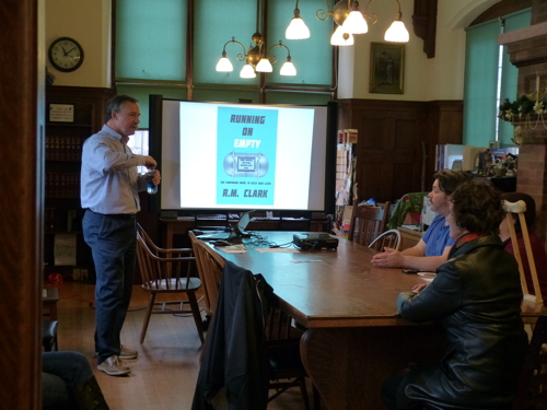 Running on Empty book launch