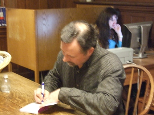 Lizzie book signing