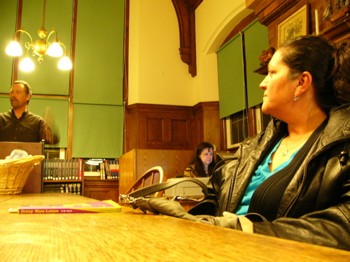 Lizzie book signing